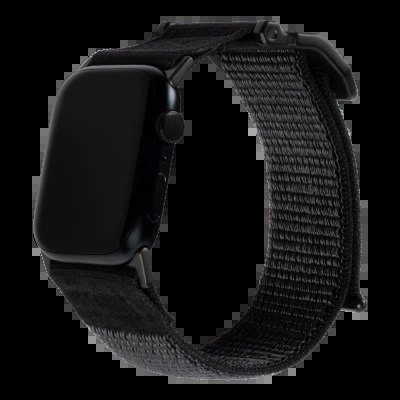Pasek UAG Active nylonowy na Apple Watch 42 / 44 / 45 / 49 mm - grafitowy