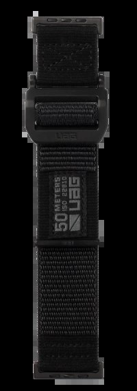 Pasek UAG Active nylonowy na Apple Watch 42 / 44 / 45 / 49 mm - grafitowy
