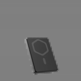 Powerbank UAG Ultra Slim 5K 5000 mAh z podstawką 10W kabel USB-C kompatybilny z MagSafe- czarno-szary