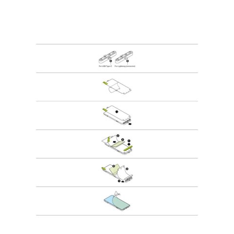 Prywatyzująca folia ochronna Ringke Dual Easy na Samsung Galaxy S23 Ultra Prywatyzująca folia ochronna Ringke Dual Easy na Samsung Galaxy S23 Ultra