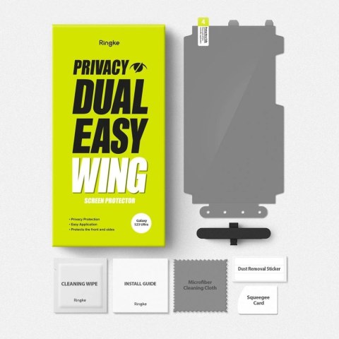 Prywatyzująca folia ochronna Ringke Dual Easy na Samsung Galaxy S23 Ultra Prywatyzująca folia ochronna Ringke Dual Easy na Samsung Galaxy S23 Ultra