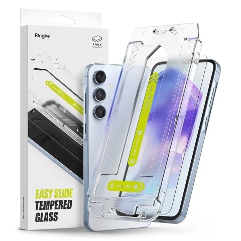 Szkło hartowane Ringke Easy Slide 2-pack na Samsung Galaxy A55 5G Szkło hartowane Ringke Easy Slide 2-pack na Samsung Galaxy A55 5G