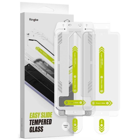 Szkło hartowane Ringke Easy Slide 2-pack na Samsung Galaxy S24