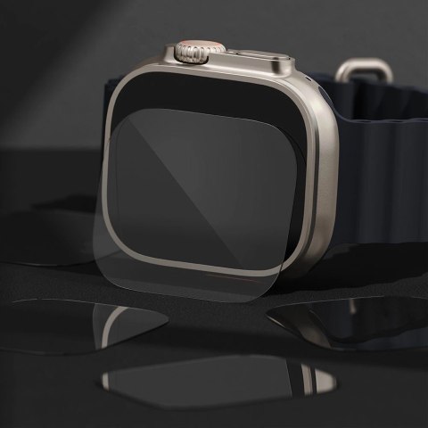 Szkło hartowane Ringke ID FC Glass 4-pack na Apple Watch Ultra 1 / 2 (49 mm)