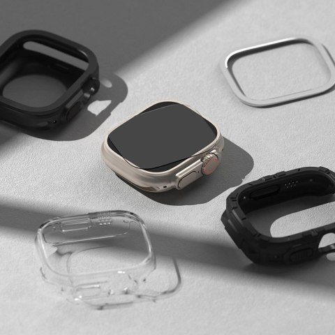 Szkło hartowane Ringke ID FC Glass 4-pack na Apple Watch Ultra 1 / 2 (49 mm)