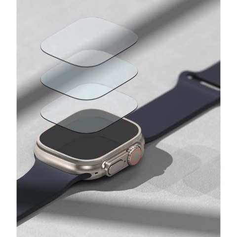 Szkło hartowane Ringke ID FC Glass 4-pack na Apple Watch Ultra 1 / 2 (49 mm)
