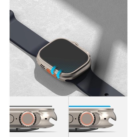 Szkło hartowane Ringke ID FC Glass 4-pack na Apple Watch Ultra 1 / 2 (49 mm)