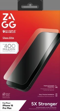Szkło ochronne ZAGG InvisibleShield Glass Elite na iPhone 16 Pro Max