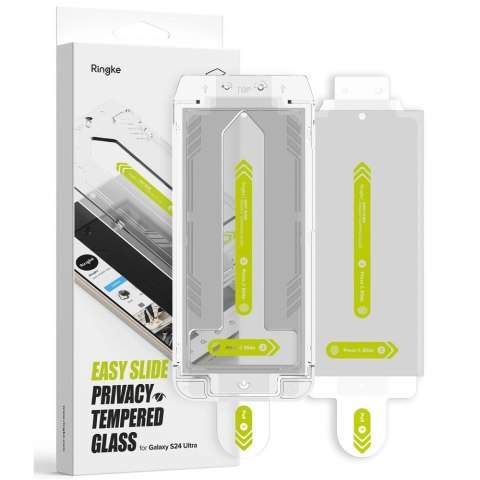 Szkło prywatyzujące Ringke Easy Slide 2-pack na Samsung Galaxy S24 Ultra Szkło prywatyzujące Ringke Easy Slide 2-pack na Samsung Galaxy S24 Ultra