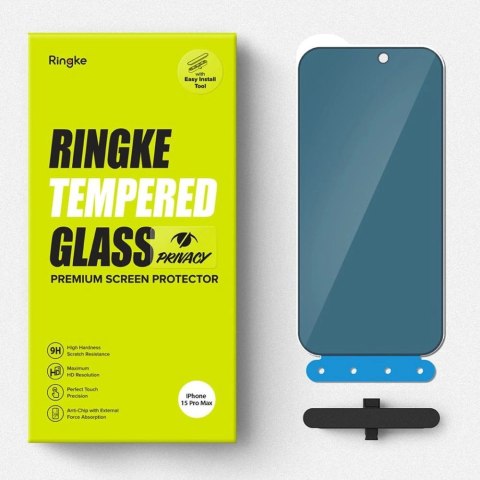 Szkło prywatyzujące Ringke Tempered Glass na iPhone 15 Pro Max Szkło prywatyzujące Ringke Tempered Glass na iPhone 15 Pro Max