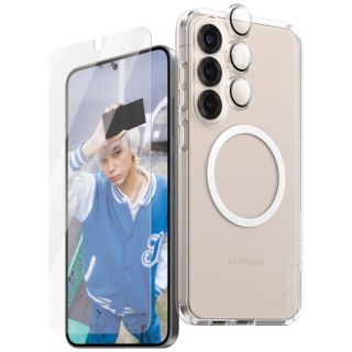 Zestaw ochronny CARE by PanzerGlass Flagship 3w1 Etui+Szkło+Lens do Samsung Galaxy S25+