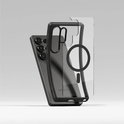 Etui Ringke Fusion Bold MagSafe na Samsung Galaxy S25 Ultra - czarny