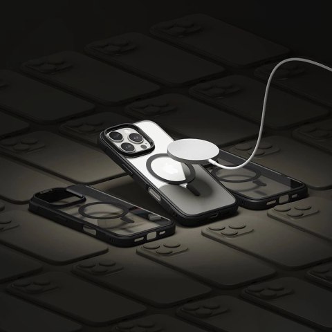 Etui Ringke Fusion Bold MagSafe na iPhone 16 Pro Max - czarny Etui Ringke Fusion Bold MagSafe na iPhone 16 Pro Max - czarny