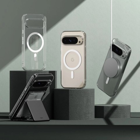 Etui Ringke Fusion MagSafe na Google Pixel 9 / 9 Pro - przezroczyste