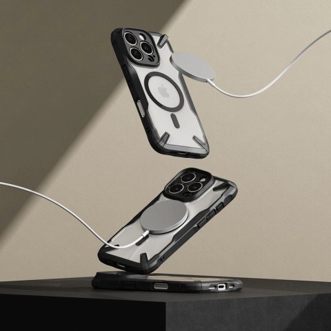 Etui Ringke Fusion X MagSafe na Iphone 16 Pro - czarny Etui Ringke Fusion X MagSafe na Iphone 16 Pro - czarny