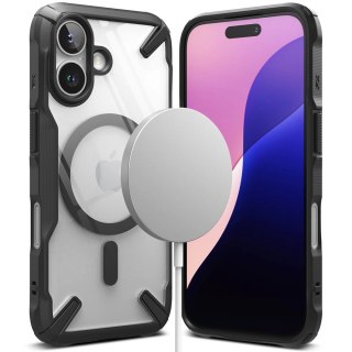 Etui Ringke Fusion X MagSafe na Iphone 16 - czarny