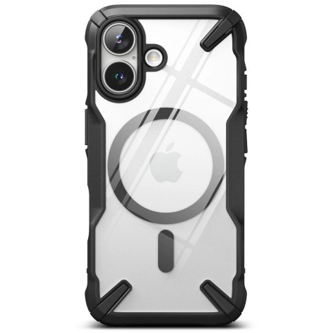 Etui Ringke Fusion X MagSafe na Iphone 16 - czarny Etui Ringke Fusion X MagSafe na Iphone 16 - czarny