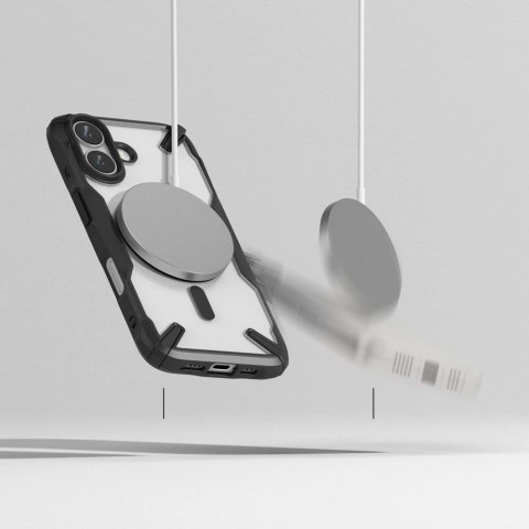 Etui Ringke Fusion X MagSafe na Iphone 16 - czarny Etui Ringke Fusion X MagSafe na Iphone 16 - czarny