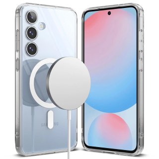 Etui Ringke Fusion MagSafe na Samsung Galaxy S24 FE - przezroczyste