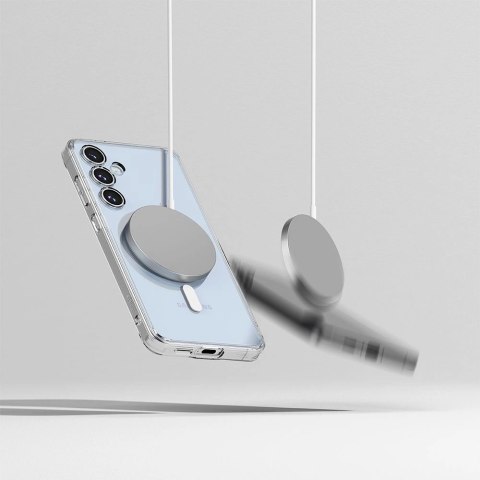Etui Ringke Fusion MagSafe na Samsung Galaxy S24 FE - przezroczyste