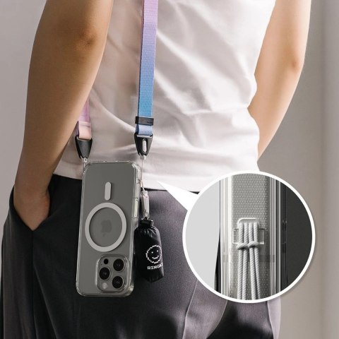 Etui Ringke Fusion MagSafe na iPhone 16 Pro Max - przezroczyste Etui Ringke Fusion MagSafe na iPhone 16 Pro Max - przezroczyste