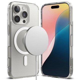Etui Ringke Fusion MagSafe na iPhone 16 Pro - przezroczyste mat