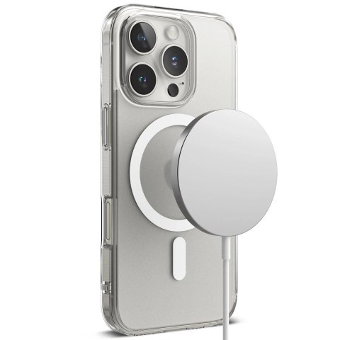 Etui Ringke Fusion MagSafe na iPhone 16 Pro - przezroczyste mat Etui Ringke Fusion MagSafe na iPhone 16 Pro - przezroczyste mat