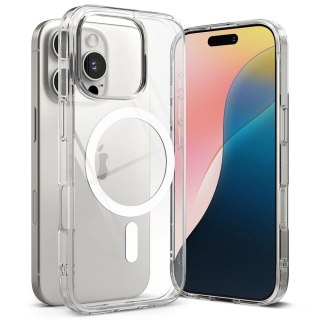 Etui Ringke Fusion MagSafe na iPhone 16 Pro - przezroczyste