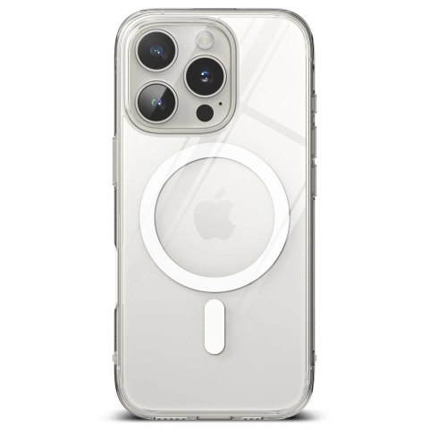 Etui Ringke Fusion MagSafe na iPhone 16 Pro - przezroczyste