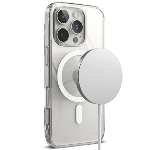 Etui Ringke Fusion MagSafe na iPhone 16 Pro - przezroczyste