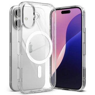 Etui Ringke Fusion MagSafe na iPhone 16 - przezroczyste