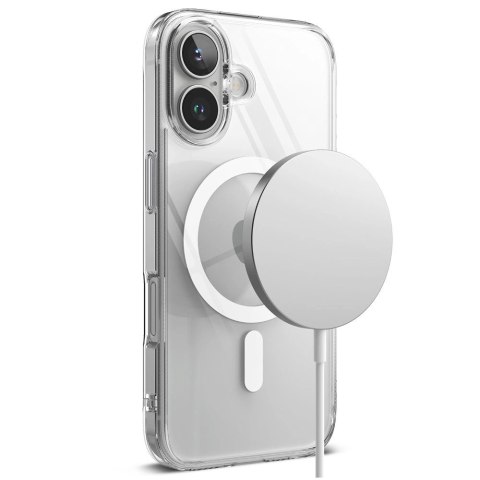 Etui Ringke Fusion MagSafe na iPhone 16 - przezroczyste