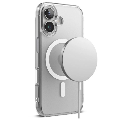 Etui Ringke Fusion MagSafe na iPhone 16 - przezroczysty mat