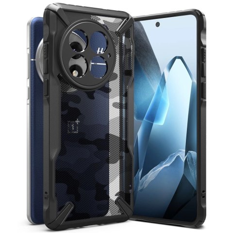 Etui Ringke Fusion X na Oneplus 13 - czarny camo Etui Ringke Fusion X na Oneplus 13 - czarny camo