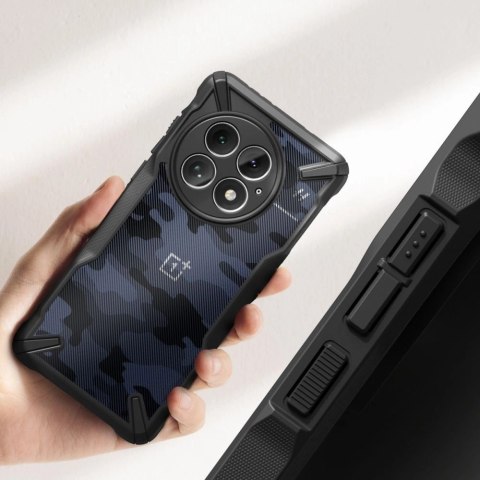 Etui Ringke Fusion X na Oneplus 13 - czarny camo Etui Ringke Fusion X na Oneplus 13 - czarny camo