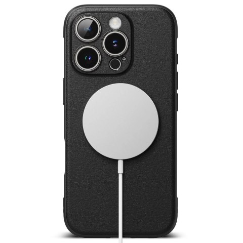 Etui Ringke Onyx MagSafe na iPhone 16 Pro Max - czarny Etui Ringke Onyx MagSafe na iPhone 16 Pro Max - czarny