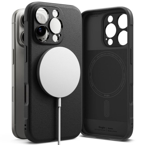 Etui Ringke Onyx MagSafe na iPhone 16 Pro - czarny Etui Ringke Onyx MagSafe na iPhone 16 Pro - czarny