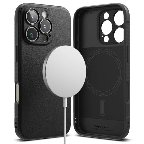 Etui Ringke Onyx MagSafe na iPhone 16 Pro - czarny Etui Ringke Onyx MagSafe na iPhone 16 Pro - czarny