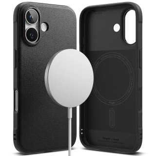 Etui Ringke Onyx MagSafe na iPhone 16 - czarny