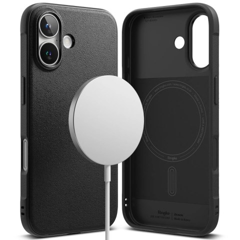 Etui Ringke Onyx MagSafe na iPhone 16 - czarny Etui Ringke Onyx MagSafe na iPhone 16 - czarny