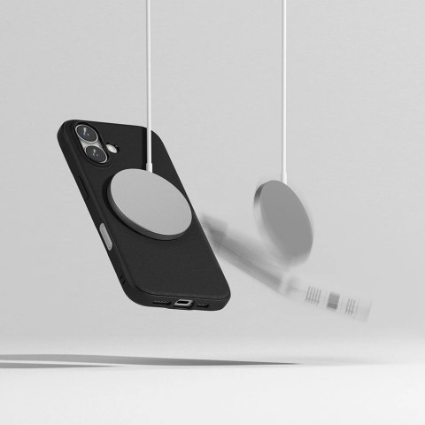 Etui Ringke Onyx MagSafe na iPhone 16 - czarny Etui Ringke Onyx MagSafe na iPhone 16 - czarny