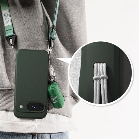 Etui Ringke Onyx na Google Pixel 9 - zielony Etui Ringke Onyx na Google Pixel 9 - zielony