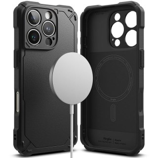 Etui Ringke Rugged Gear MagSafe na iPhone 16 Pro Max - czarny