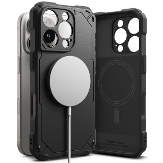 Etui Ringke Rugged Gear MagSafe na iPhone 16 Pro - czarny
