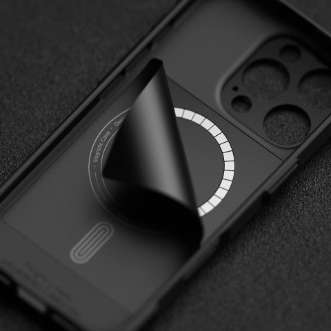 Etui Ringke Rugged Gear MagSafe na iPhone 16 Pro - czarny