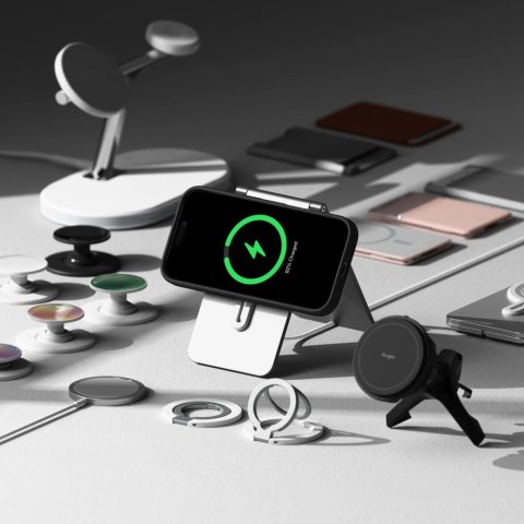 Etui Ringke Silicone MagSafe na iPhone 16 Pro - czarny