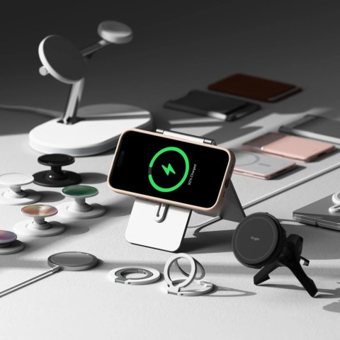 Etui Ringke Silicone MagSafe na iPhone 16 Pro - różowe Etui Ringke Silicone MagSafe na iPhone 16 Pro - różowe