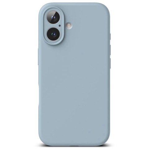Etui Ringke Silicone MagSafe na iPhone 16 - niebieski