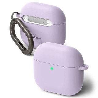 Etui Ringke Silicone na Apple AirPods 4 - fioletowy