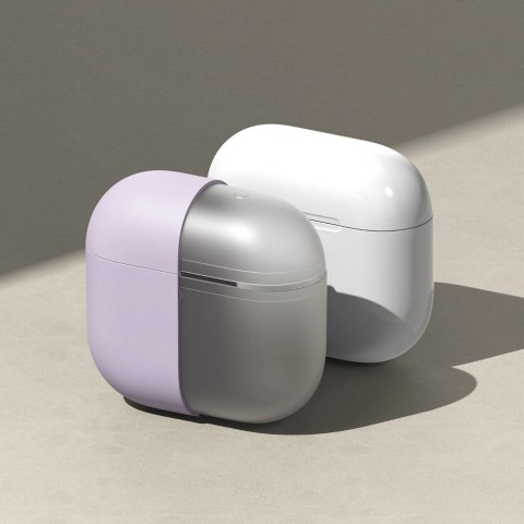 Etui Ringke Silicone na Apple AirPods 4 - fioletowy Etui Ringke Silicone na Apple AirPods 4 - fioletowy